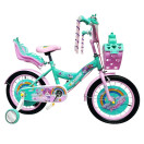 Дитячий велосипед X-Treme PRINCESS 16" блакитно-рожевий