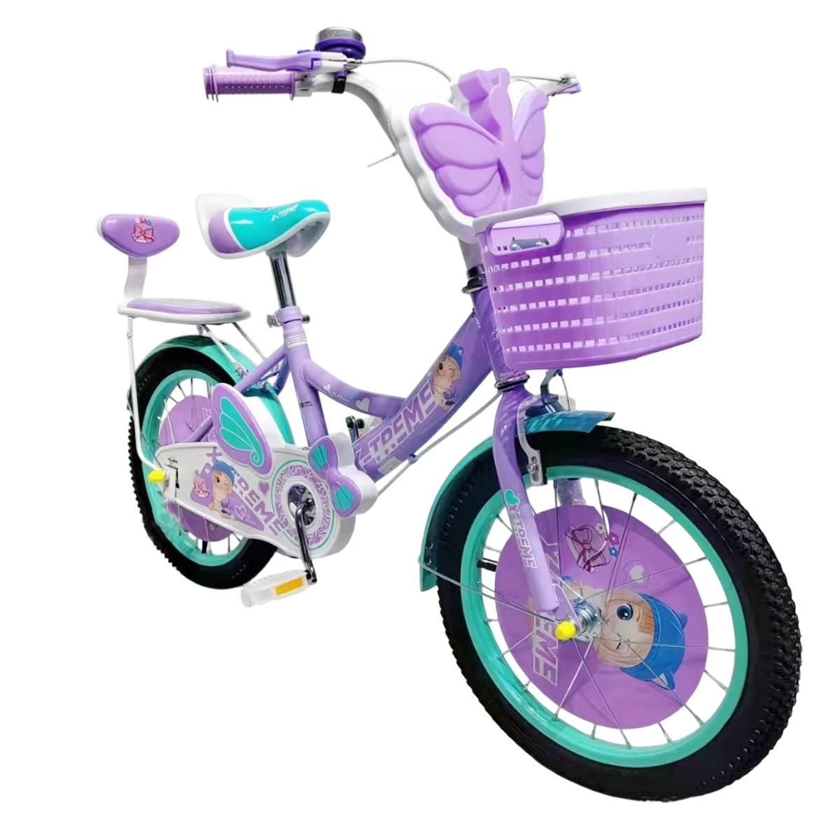 Дитячий велосипед X-Treme STARGIRL 20" Бузково-бірюзовий