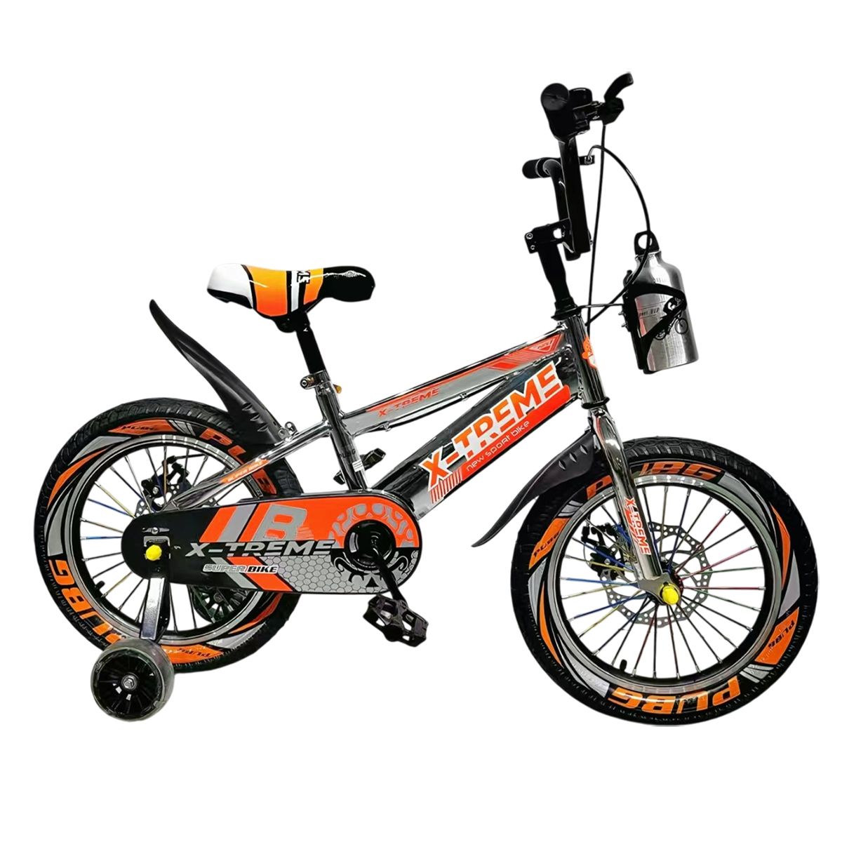 Дитячий велосипед X-Treme PUBG 16" Помаранчевий