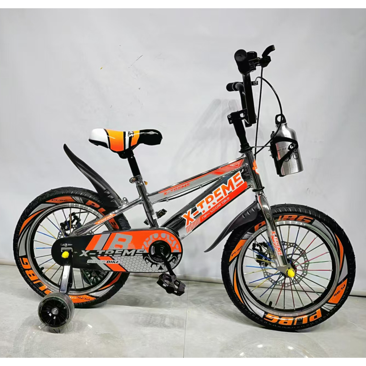 Дитячий велосипед X-Treme PUBG 16" Помаранчевий