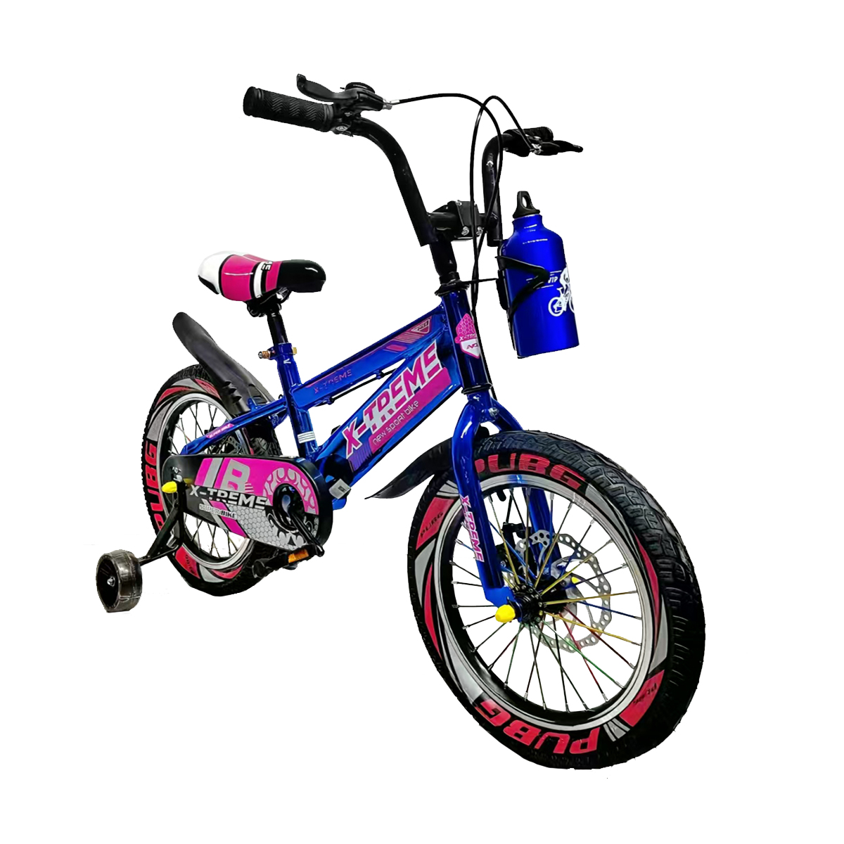 Детский велосипед X-Treme PUBG 16" Фиолетовый