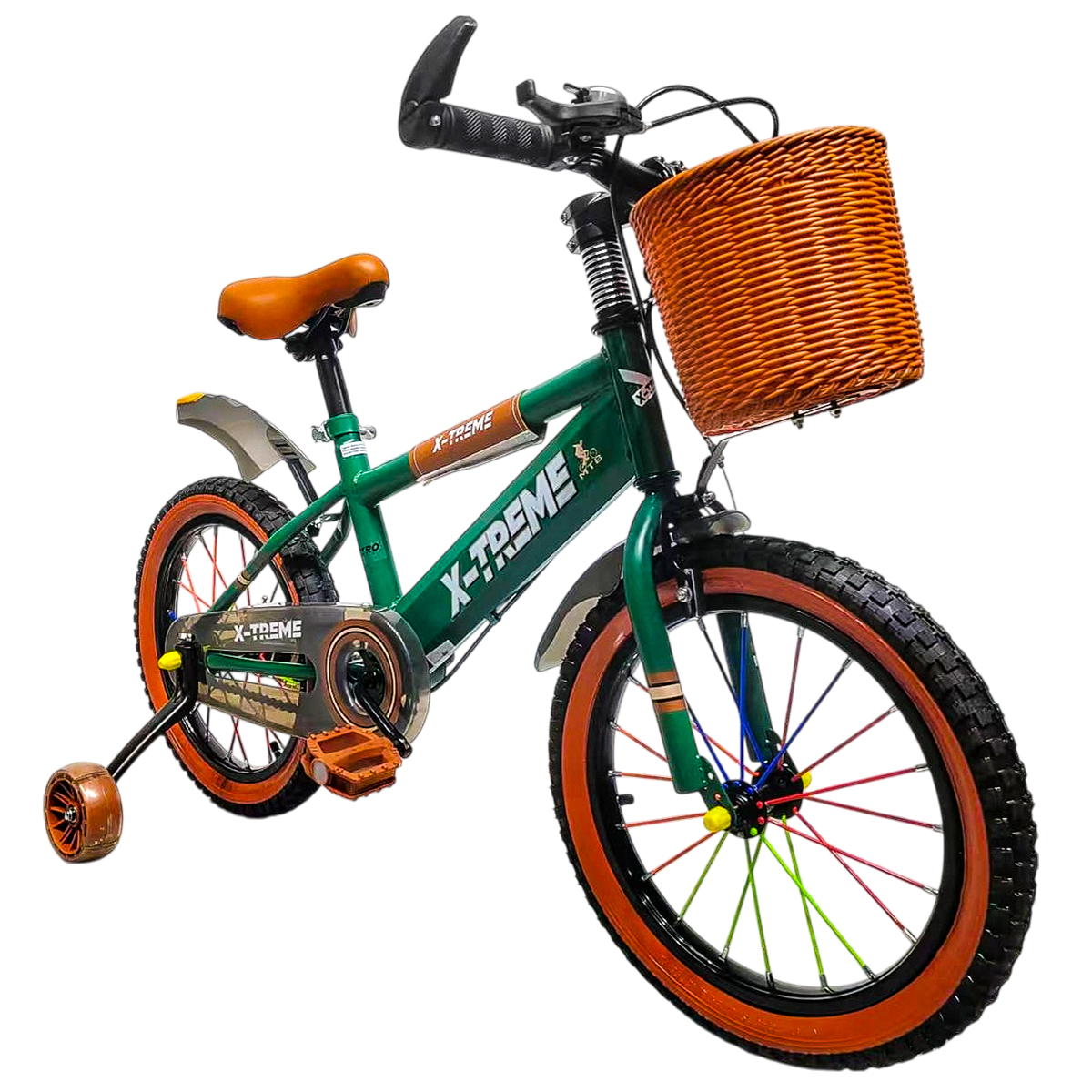Дитячий велосипед X-Treme RETRO 16" Зелений