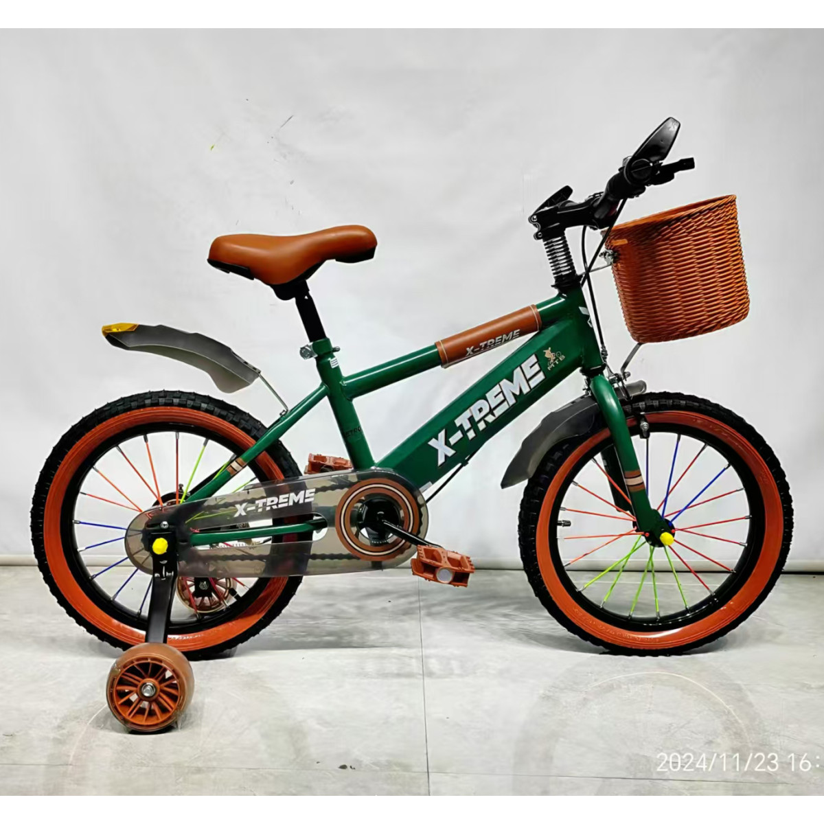 Дитячий велосипед X-Treme RETRO 16" Зелений