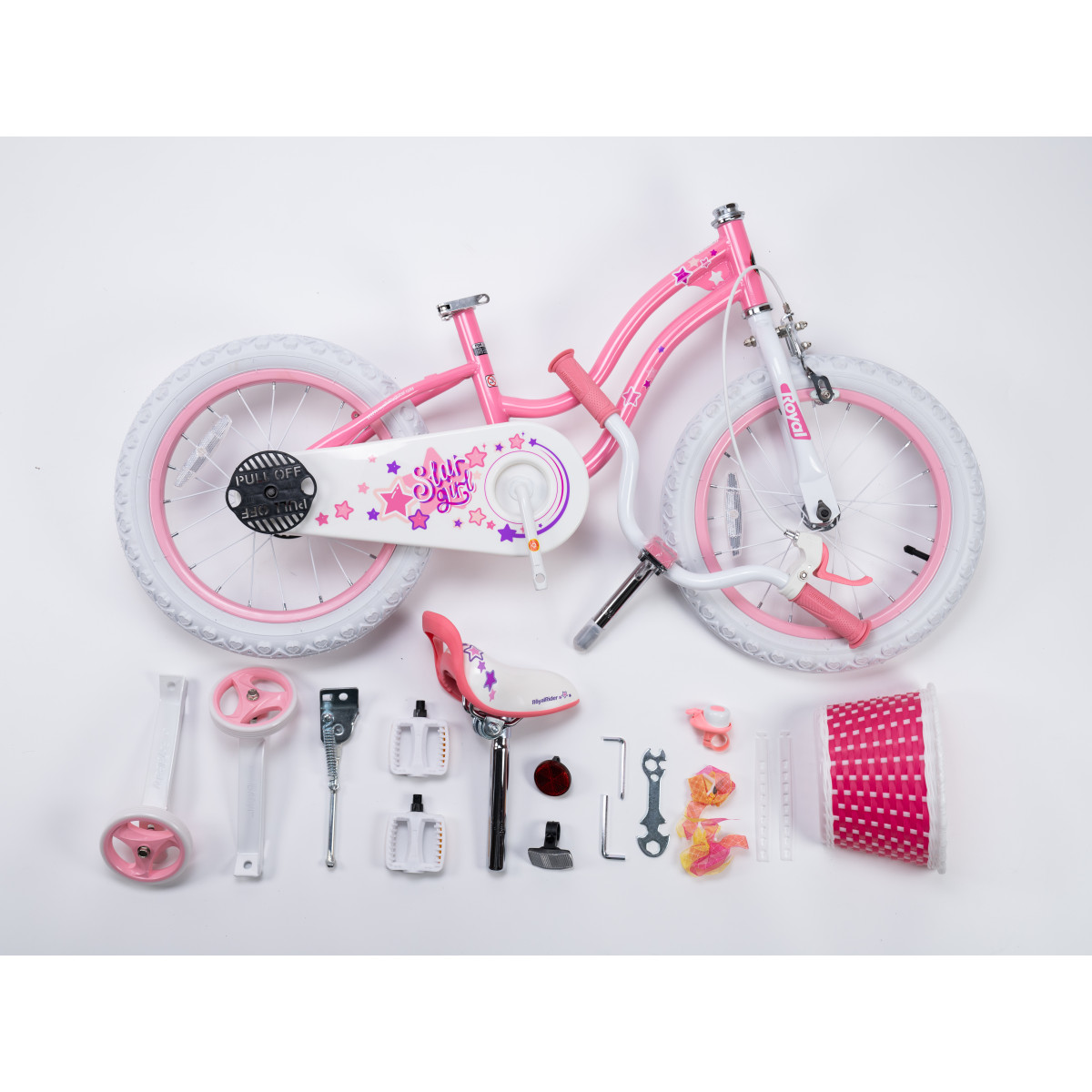 Детский велосипед RoyalBaby STARGIRL 25.18-03 розовый