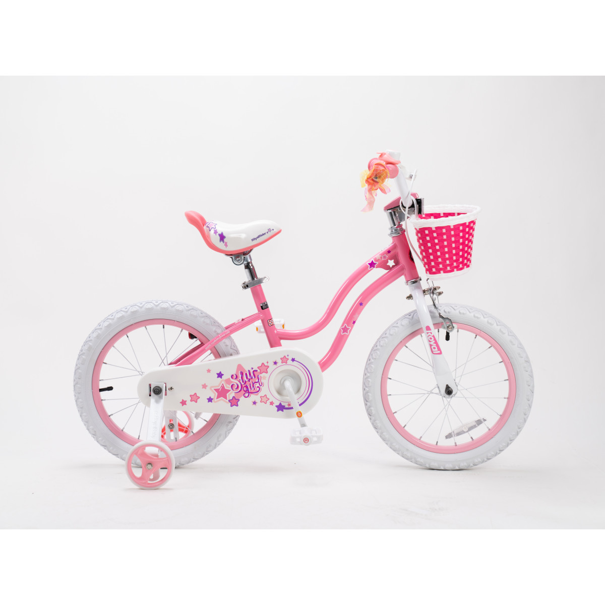 Дитячий велосипед RoyalBaby STARGIRL 25.16-01 рожевий