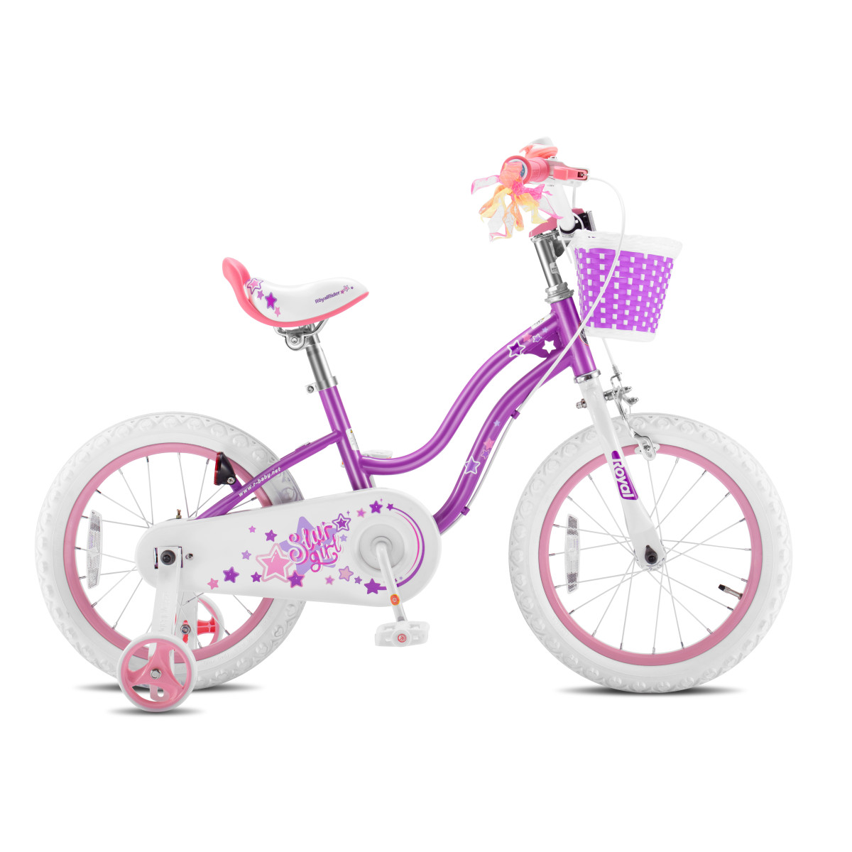 Детский велосипед RoyalBaby STARGIRL 25.18-04 фиолетовый
