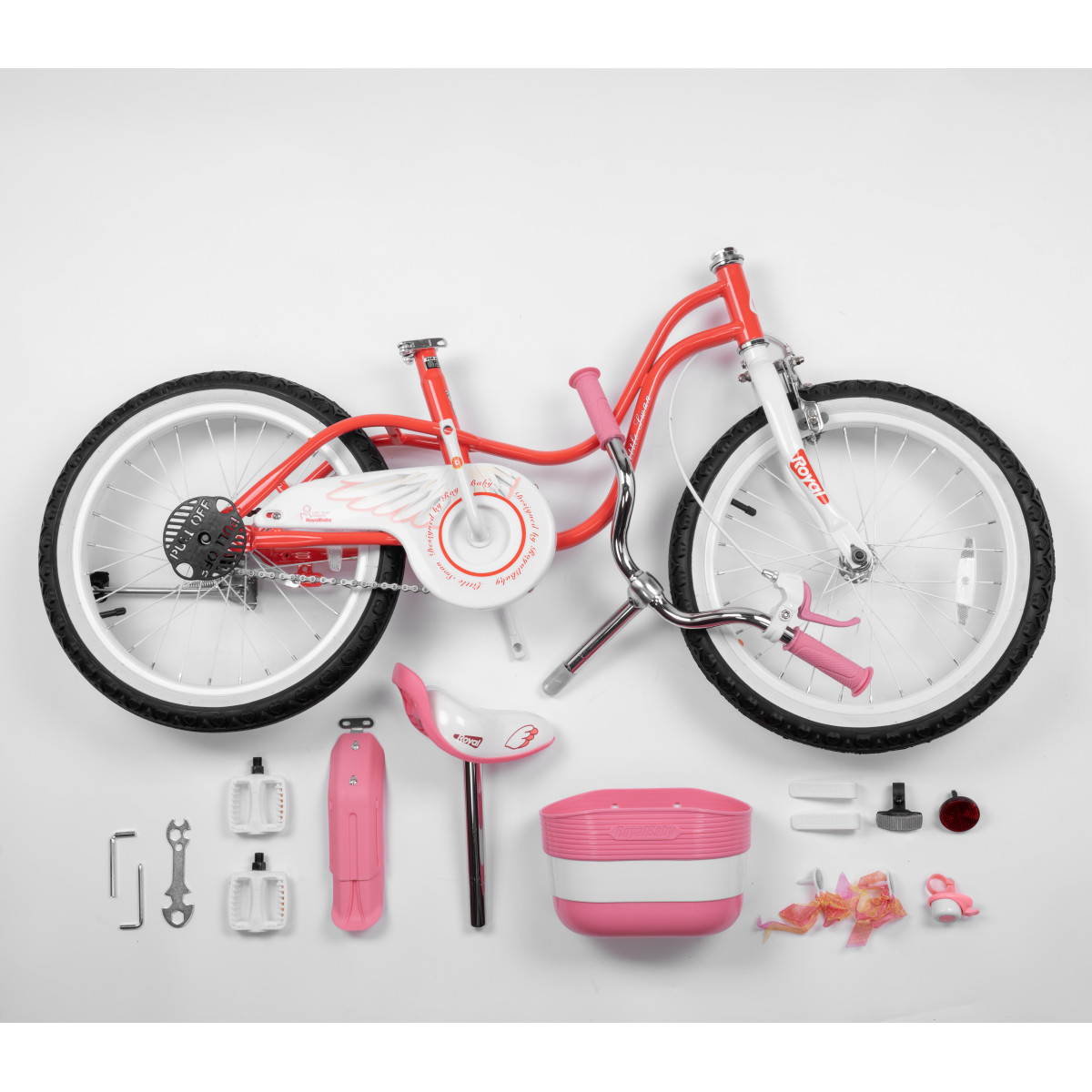 Детский велосипед RoyalBaby LITTLE SWAN 25.18-02 красный