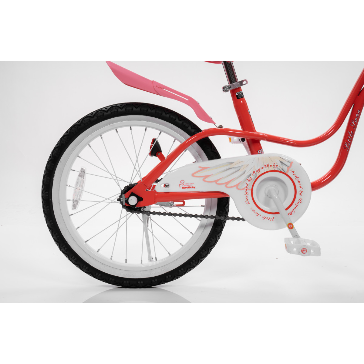 Детский велосипед RoyalBaby LITTLE SWAN 25.18-02 красный