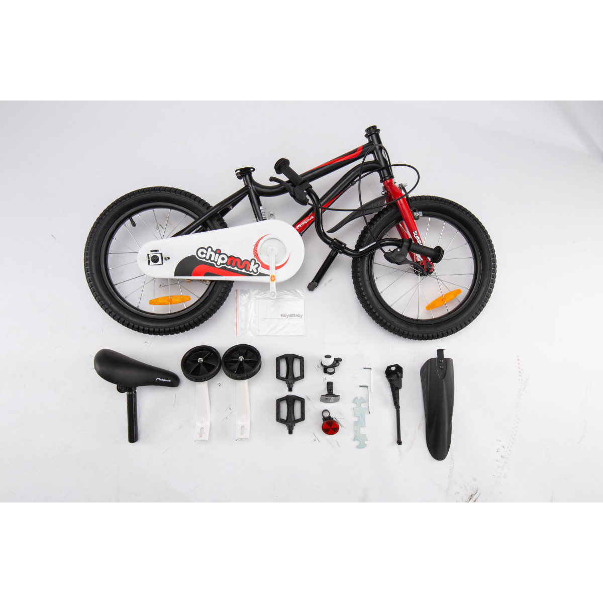 Дитячий велосипед RoyalBaby MK 25.16-01 чорний