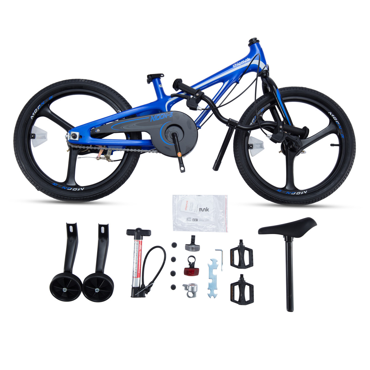 Дитячий велосипед RoyalBaby MOON 25.18-08 синій