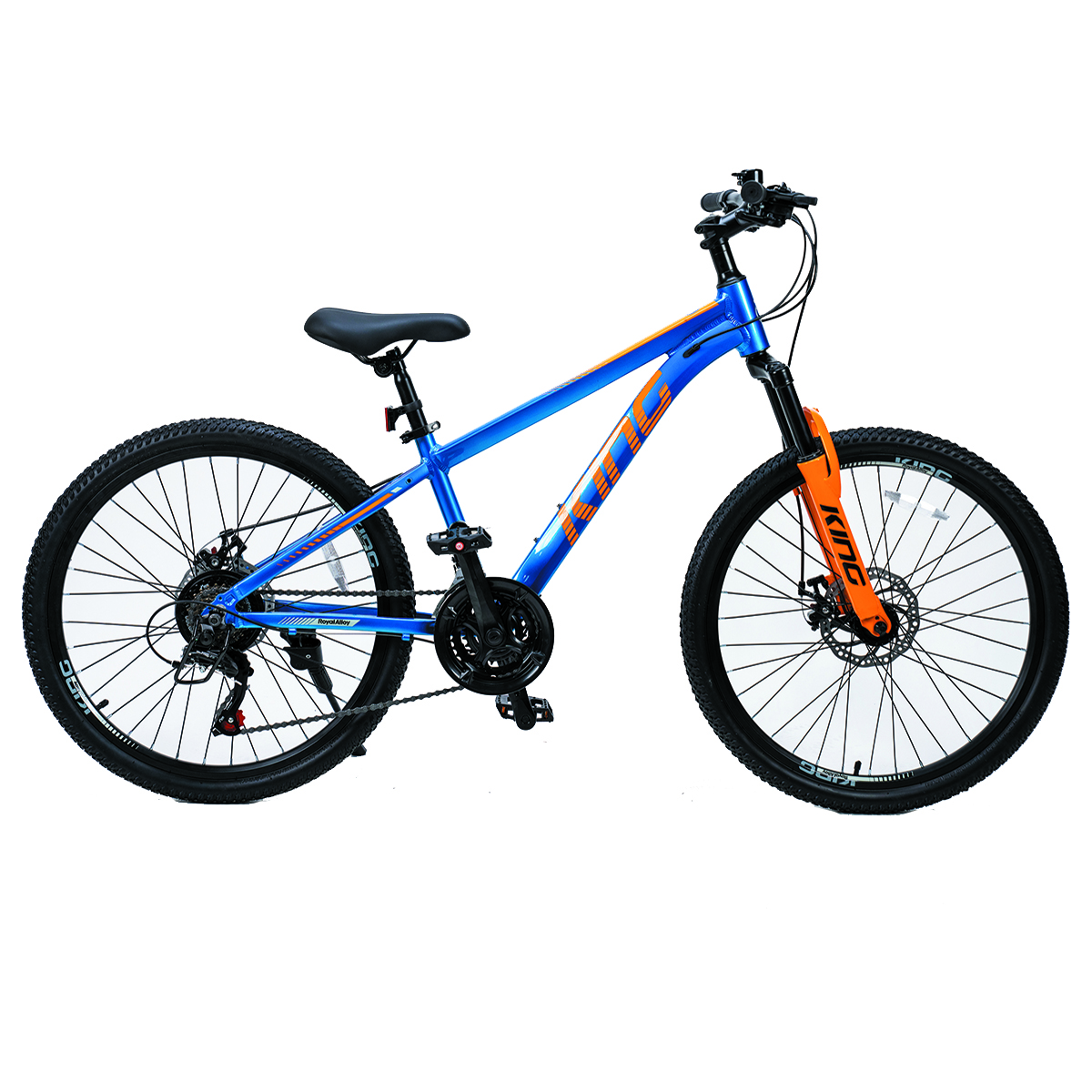 Дитячий велосипед RoyalBaby KING 25.20-02 синій