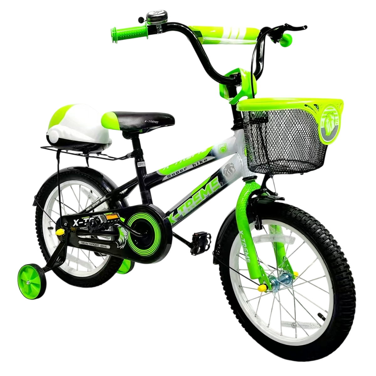 Детский велосипед X-Treme FURY 25.16-03 зеленый