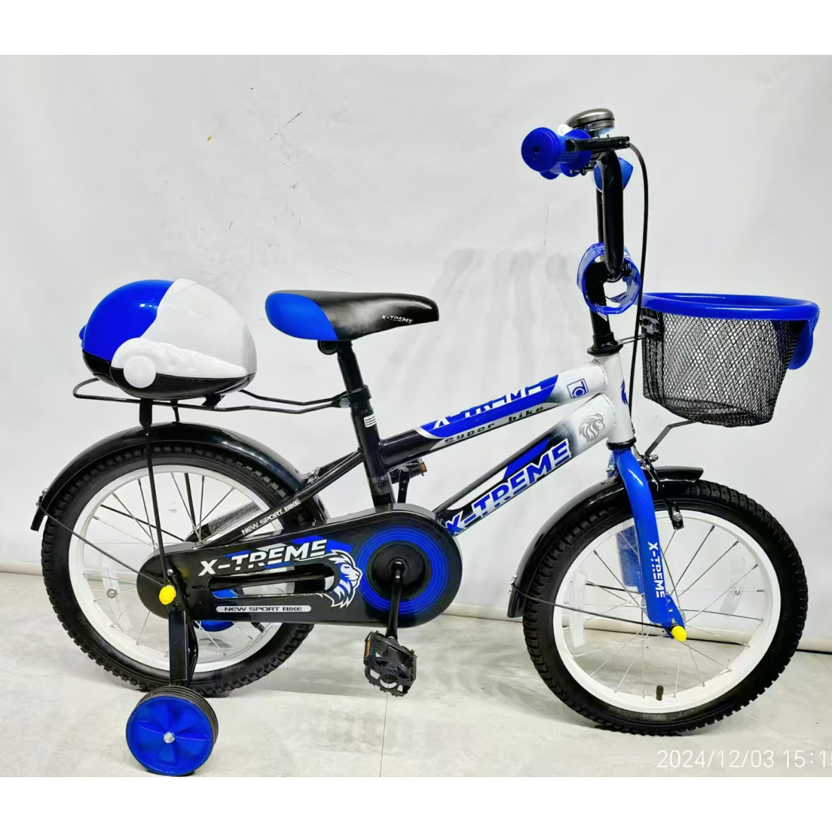 Дитячий велосипед X-Treme FURY 25.16-02 синій