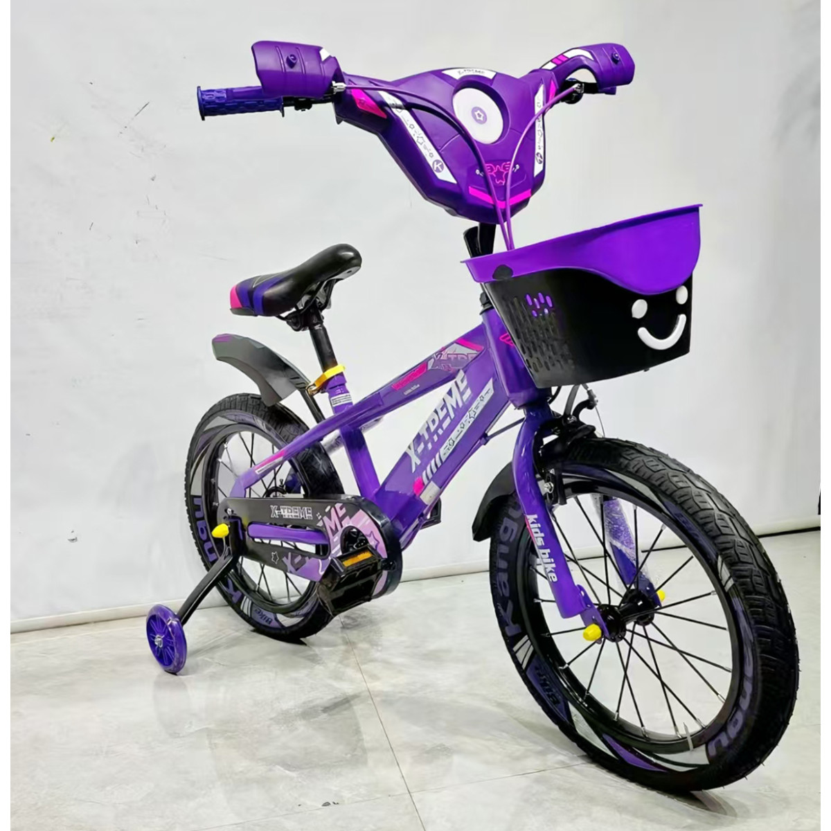 Дитячий велосипед X-Treme KANGU 25.16-02 фіолетовий