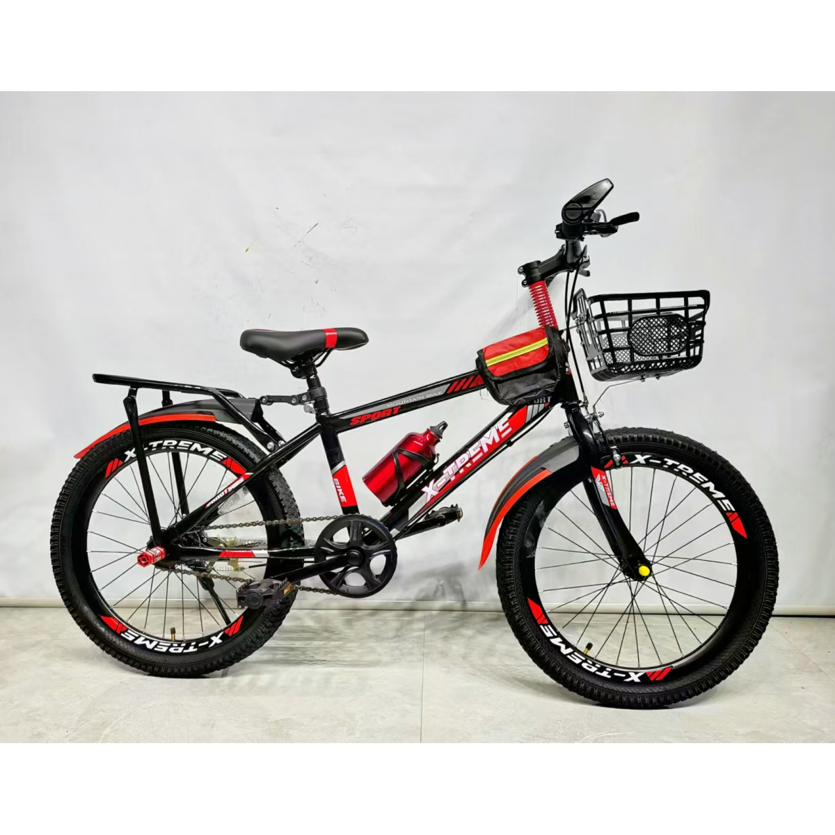 Детский велосипед X-Treme PRIME 25.20-01 черно-красный