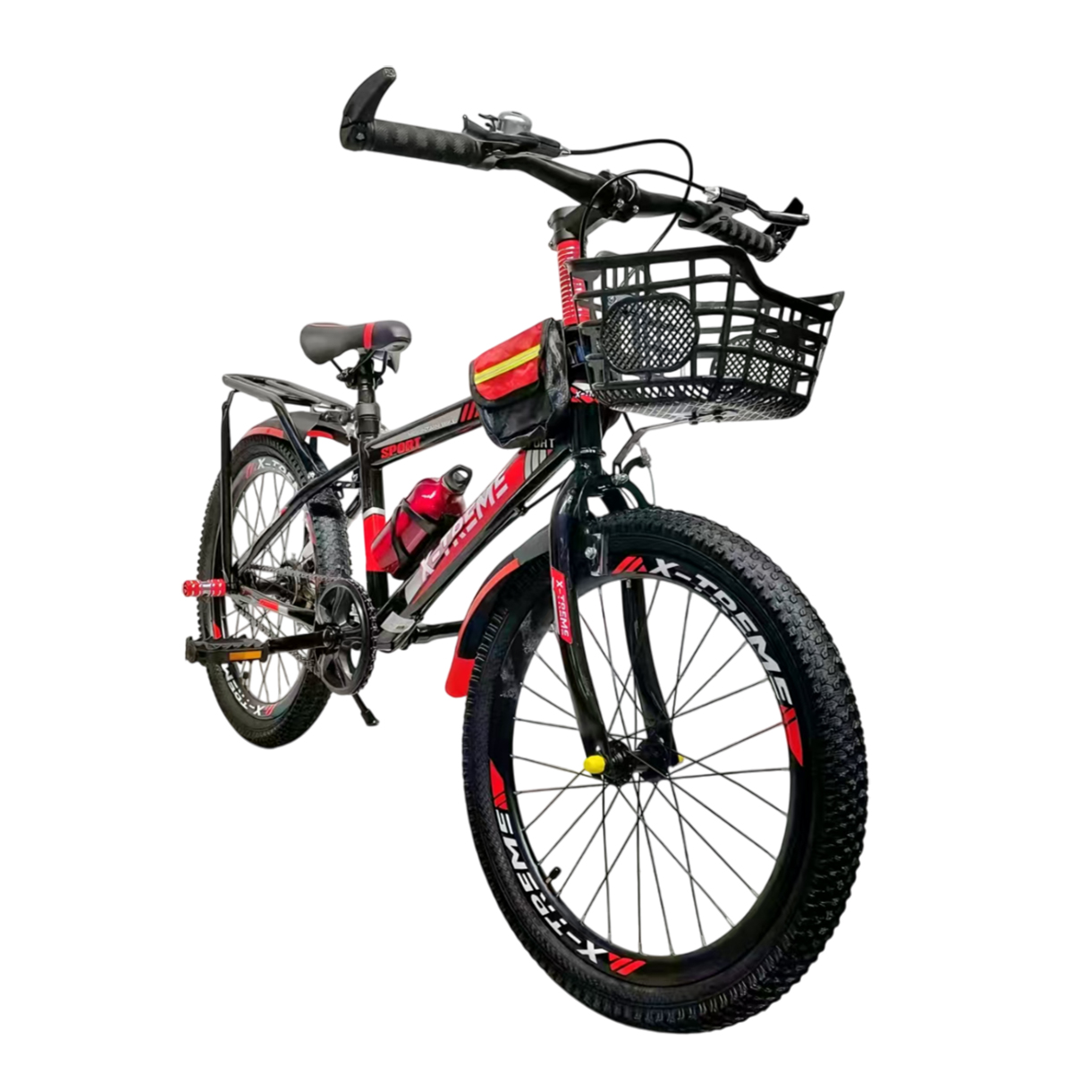 Детский велосипед X-Treme PRIME 25.20-01 черно-красный