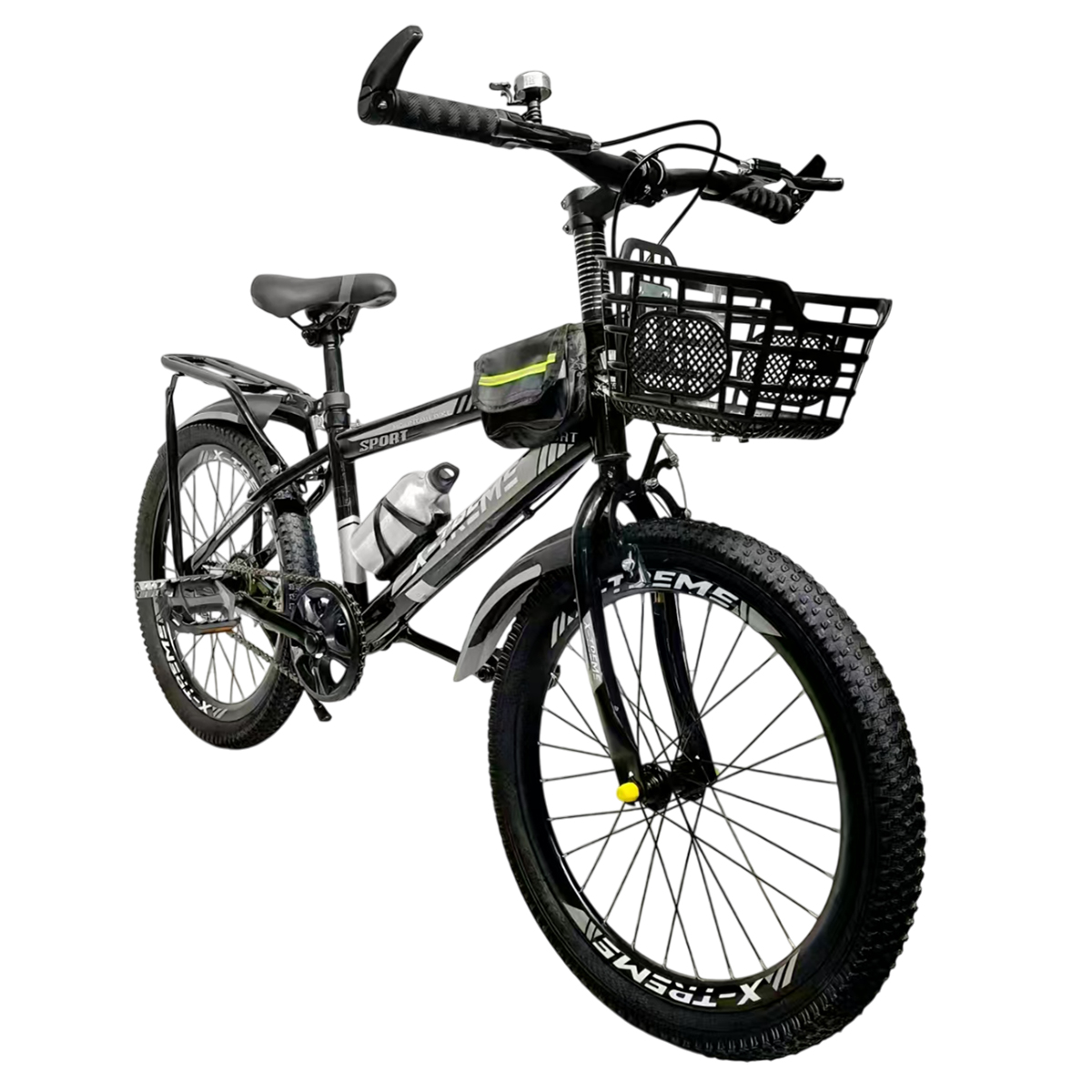 Дитячий велосипед X-Treme PRIME 25.20-03 чорно-сірий