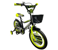 Детский велосипед X-Treme ROCKY 25.16-01 черно-зеленый