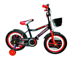 Детский велосипед X-Treme ROCKY 25.16-03 черно-красный