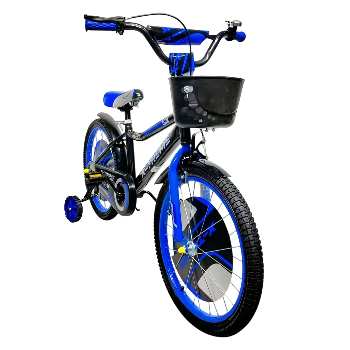 Дитячий велосипед X-Treme ROCKY 25.16-04 чорно-синій