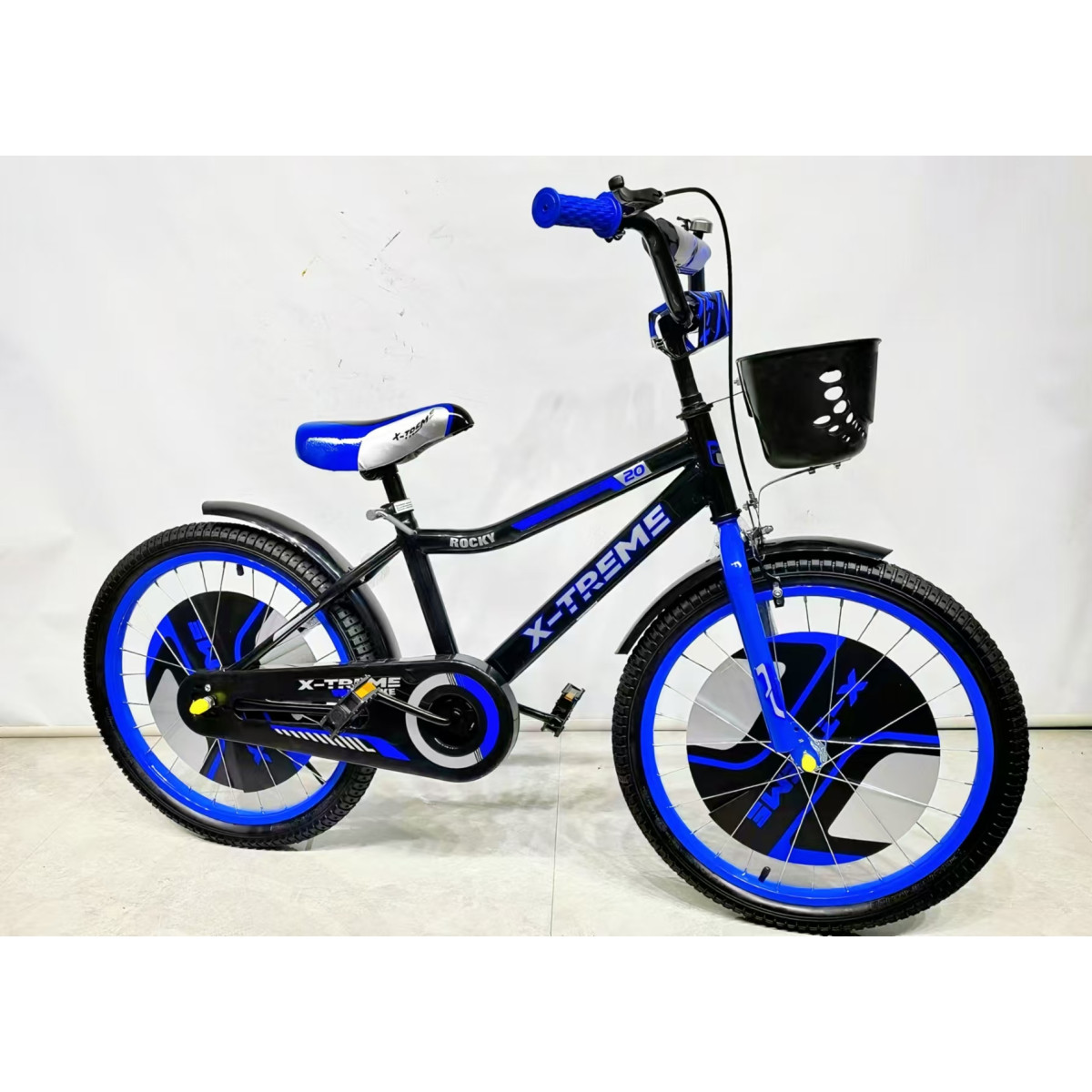 Дитячий велосипед X-Treme ROCKY 25.20-08 чорно-синій