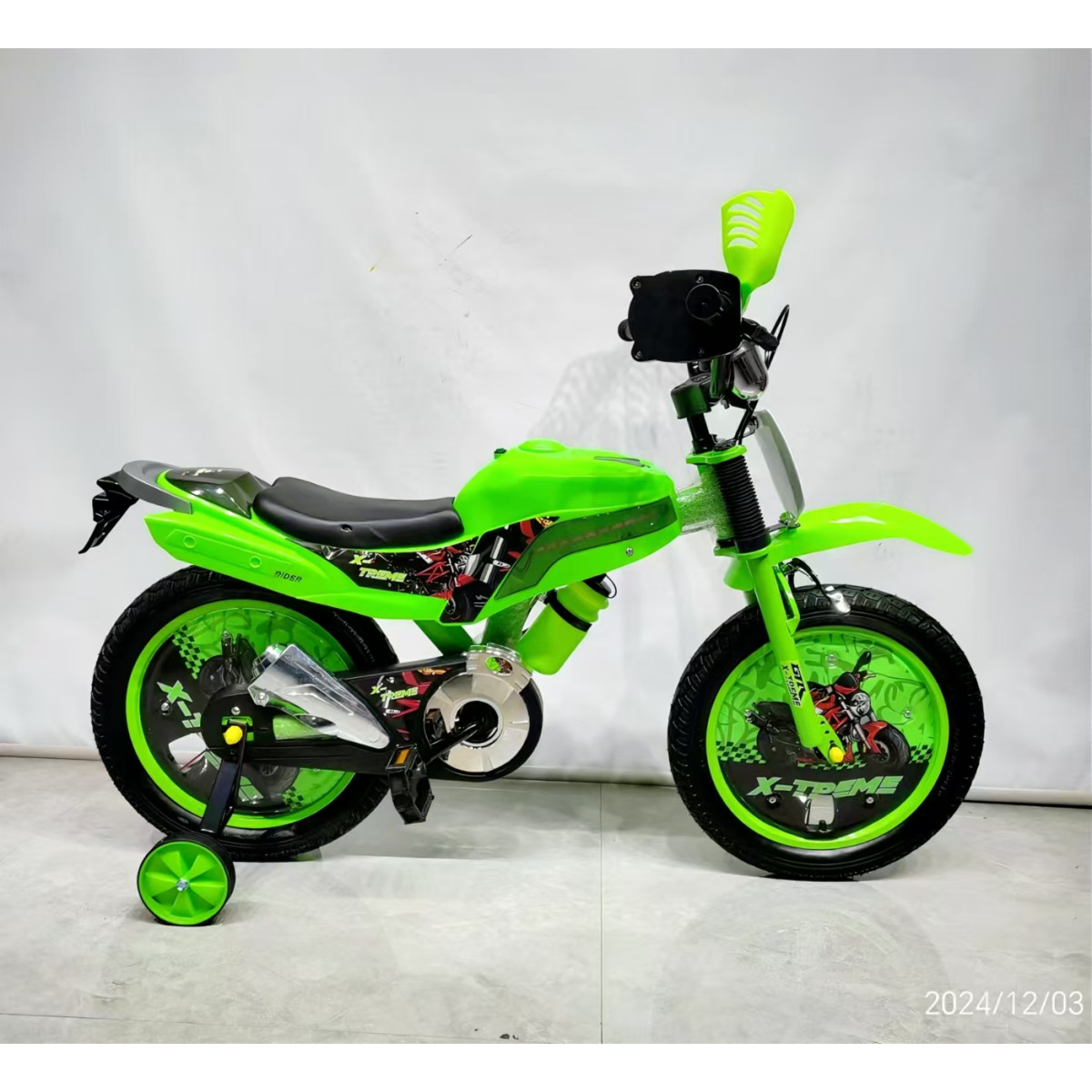 Дитячий велосипед X-Treme RIDER 25.16-03 зелений