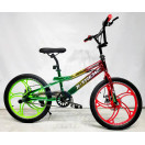 Детский велосипед X-Treme FALCON 25.20-02 Зелено-желто-красный