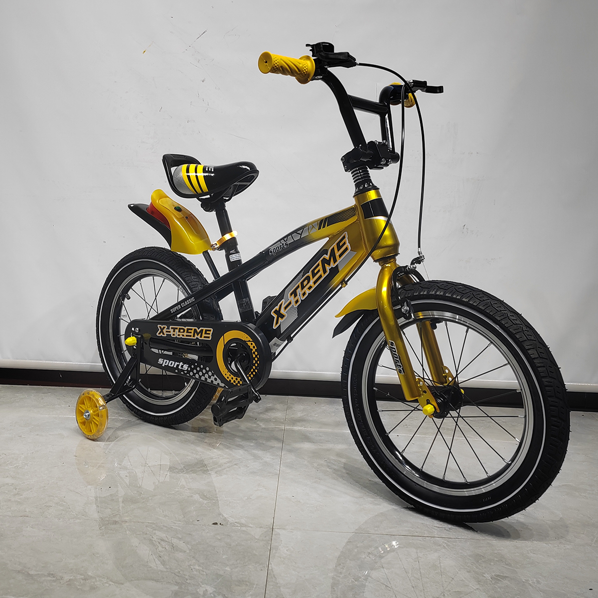 Дитячий велосипед X-Treme SHUTTLE 25.16-01 Золотий