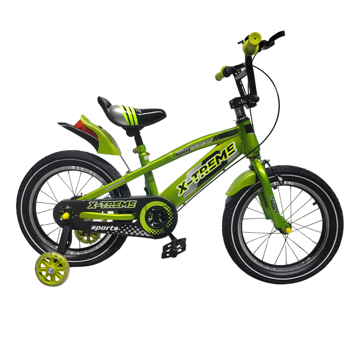 Детский велосипед X-Treme SHUTTLE 25.16-03 зеленый