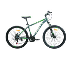 Велосипед Forte Braves 25.2617-10S, к26" р17" зелено-серый