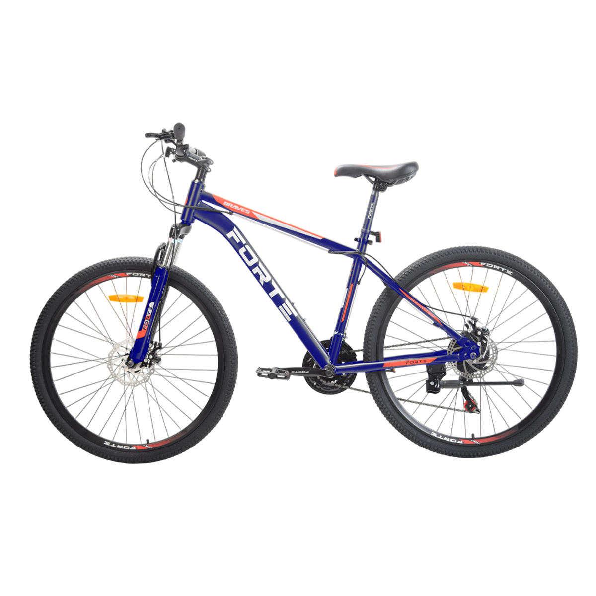 Велосипед Forte Braves 25.2719-16S, к27,5" р19" сине-красный