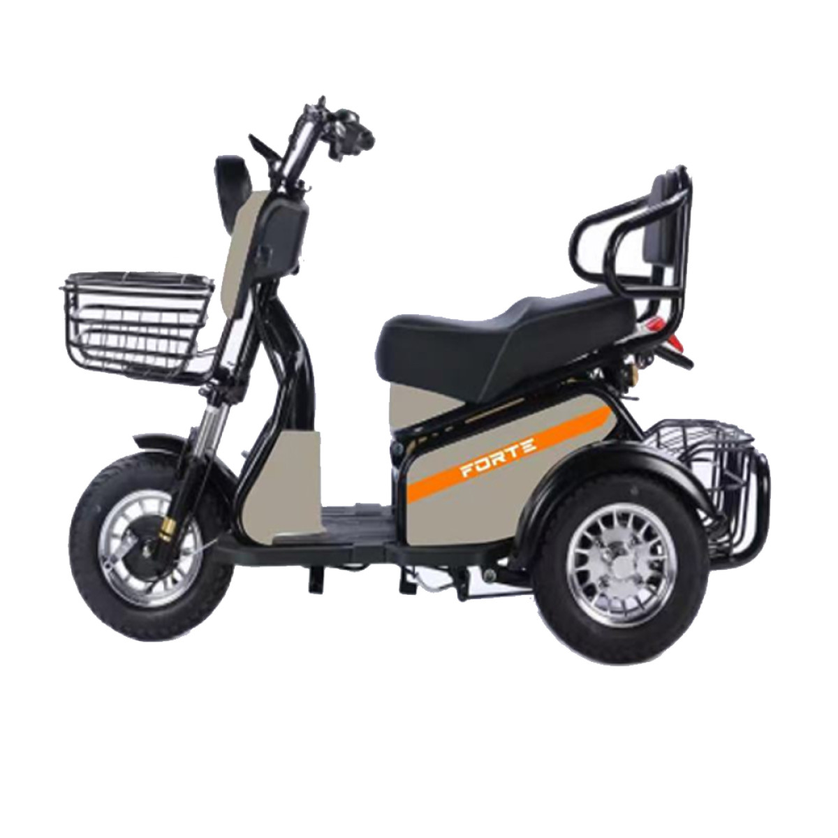 Трицикл акумуляторний Forte S1-WS600 Сірий
