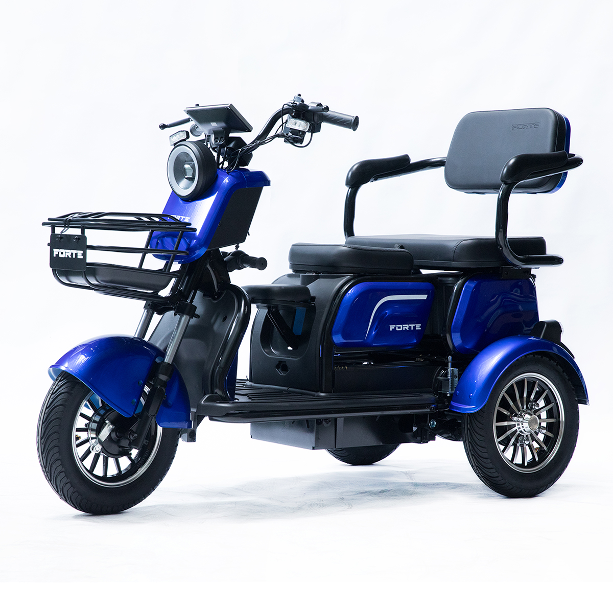 Трицикл акумуляторний Forte FAMILY-WS1000 синій