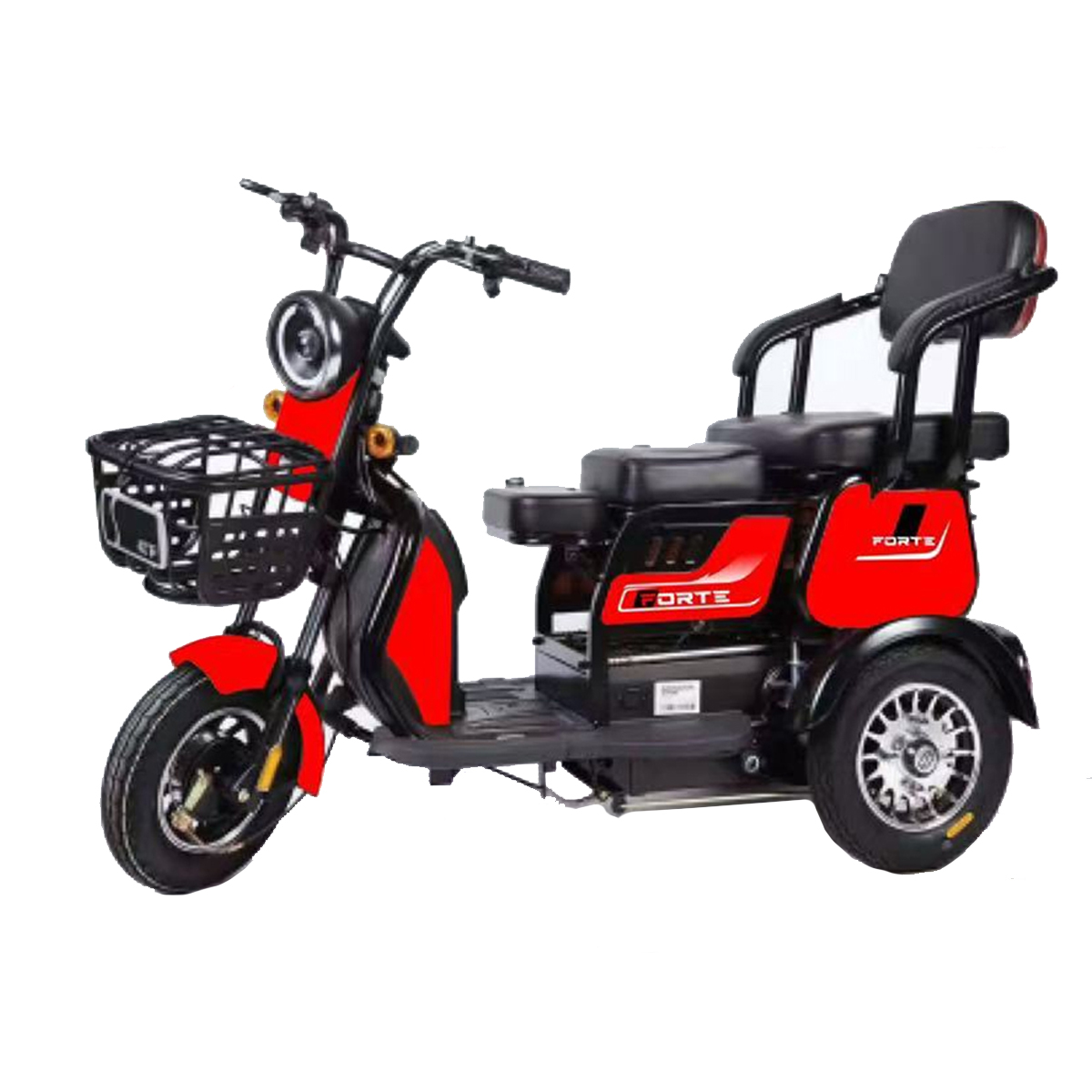 Трицикл акумуляторний Forte FAMILY-WD600 червоний