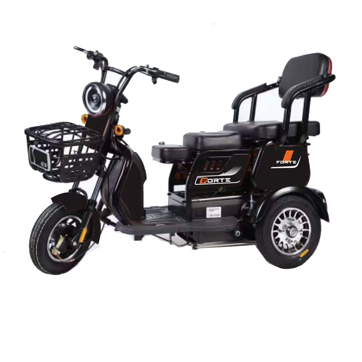 Трицикл аккумуляторный Forte FAMILY-WS600 черный
