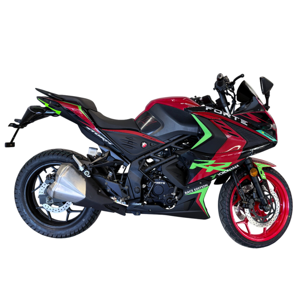 Мотоцикл FT300-R1 Forte красный