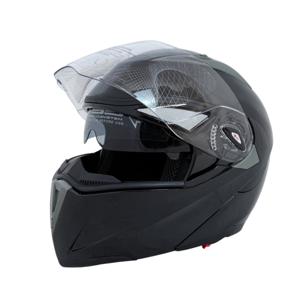 Мотошолом FORTE BLD-158 чорний S