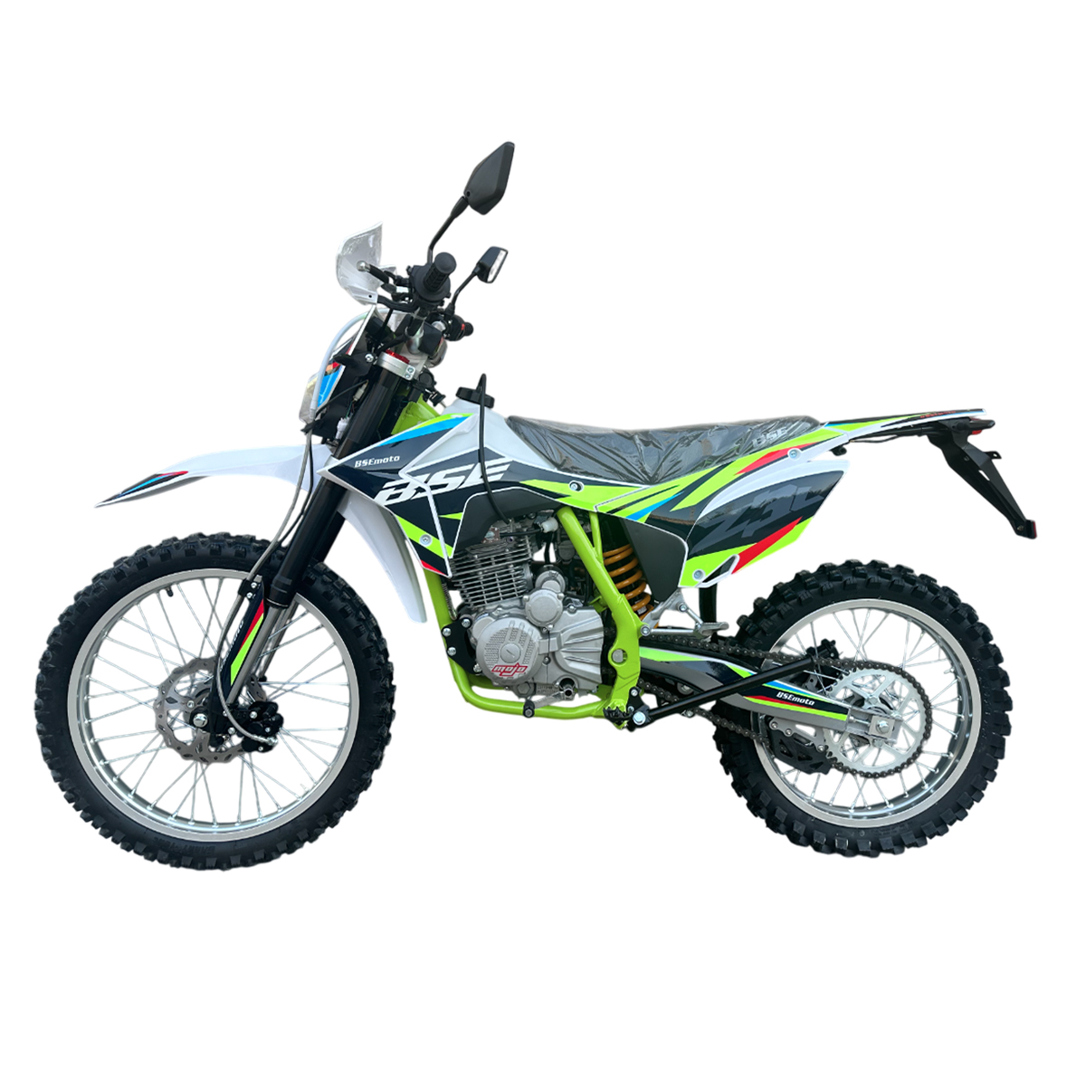 Мотоцикл BSE J3D 300 ENDURO Зеленый