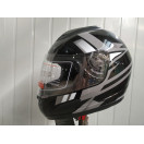 Мотошлем черно-серый FORTE BLD-626, размер S