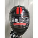 Мотошолом чорно-червоний FORTE BLD-626, розмір S