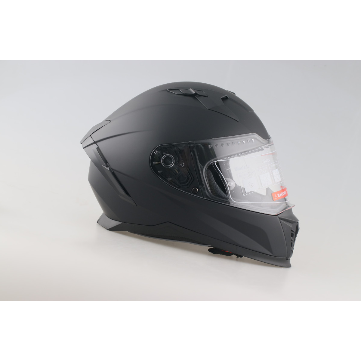 Мотошолом FORTE M69 Чорно сірий S