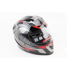 Мотошлем FORTE М62 Черно красный S