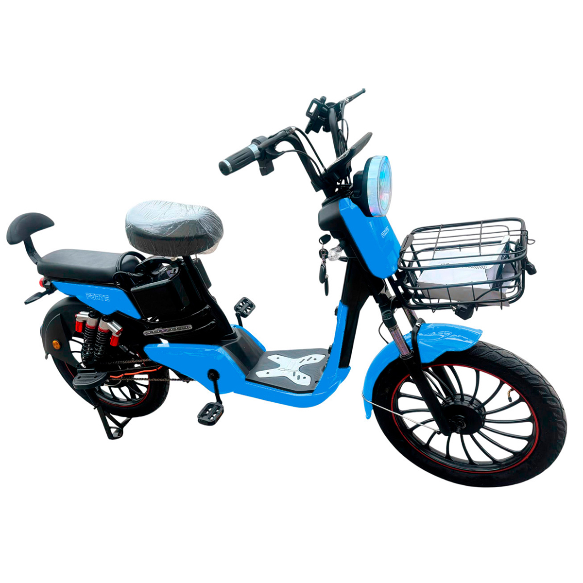 Велоскутер акумуляторний UNO Forte синій