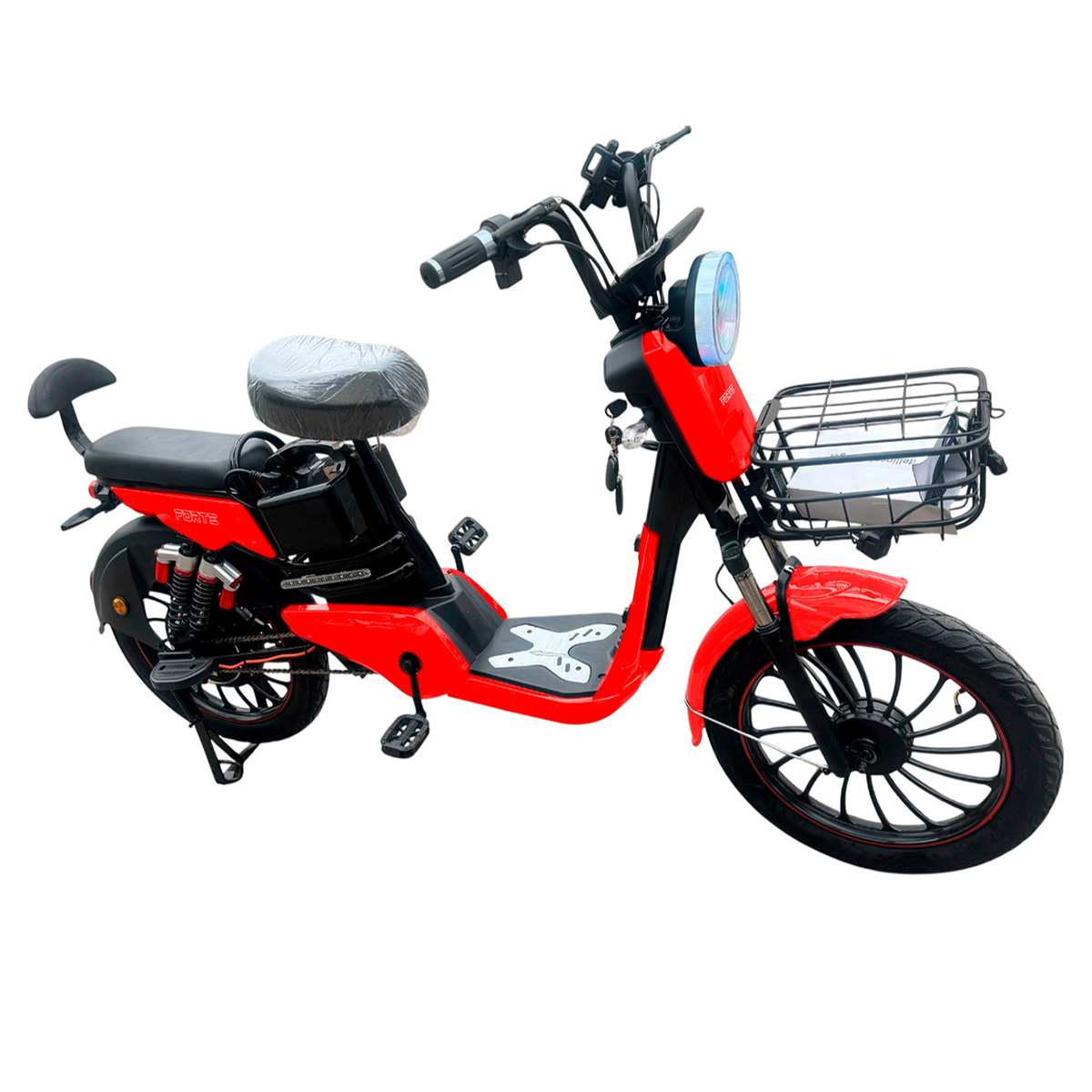 Велоскутер акумуляторний UNO Forte Червоний