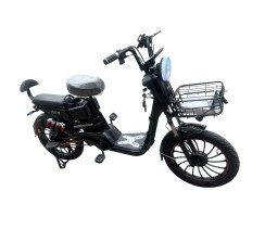 Велоскутер акумуляторний UNO Forte Чорний