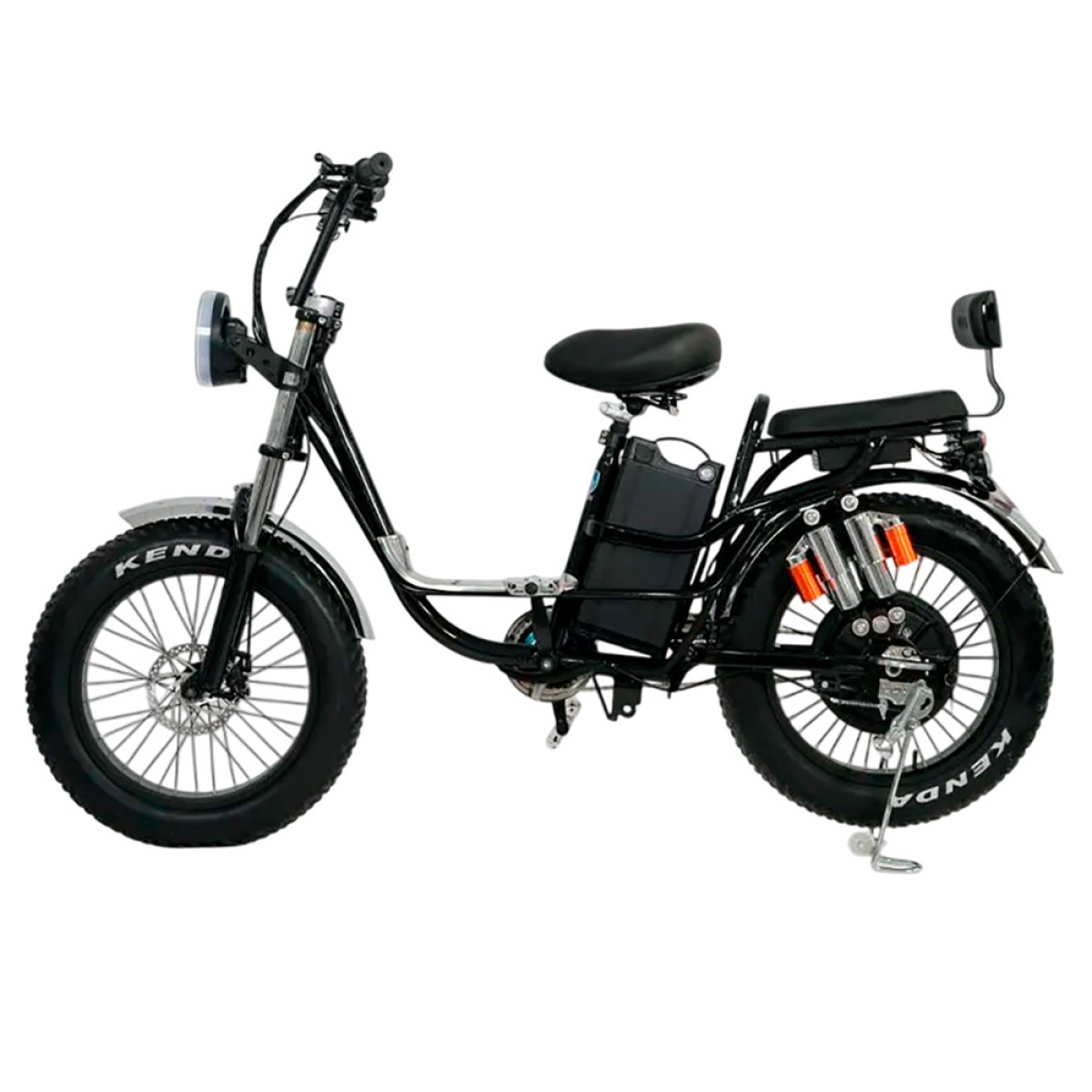 Велоскутер акумуляторний BKE-500 Forte Чорний