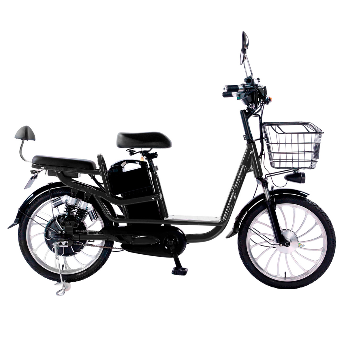 Велоскутер акумуляторний BKS-500 Forte Чорний