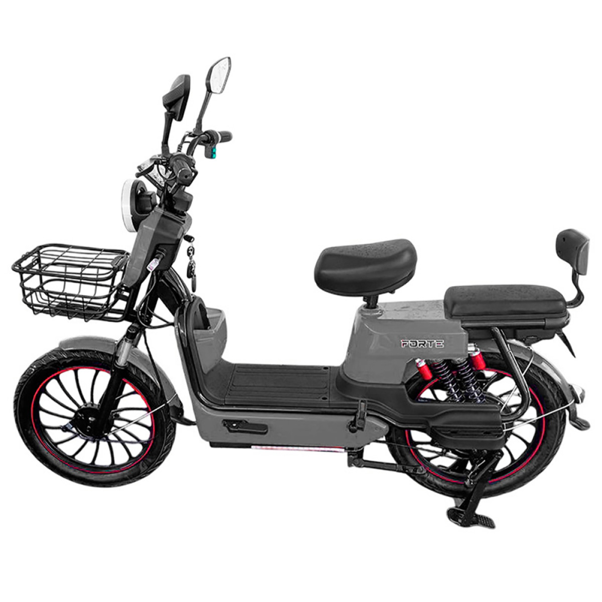 Велоскутер акумуляторний Forte WIND Сірий