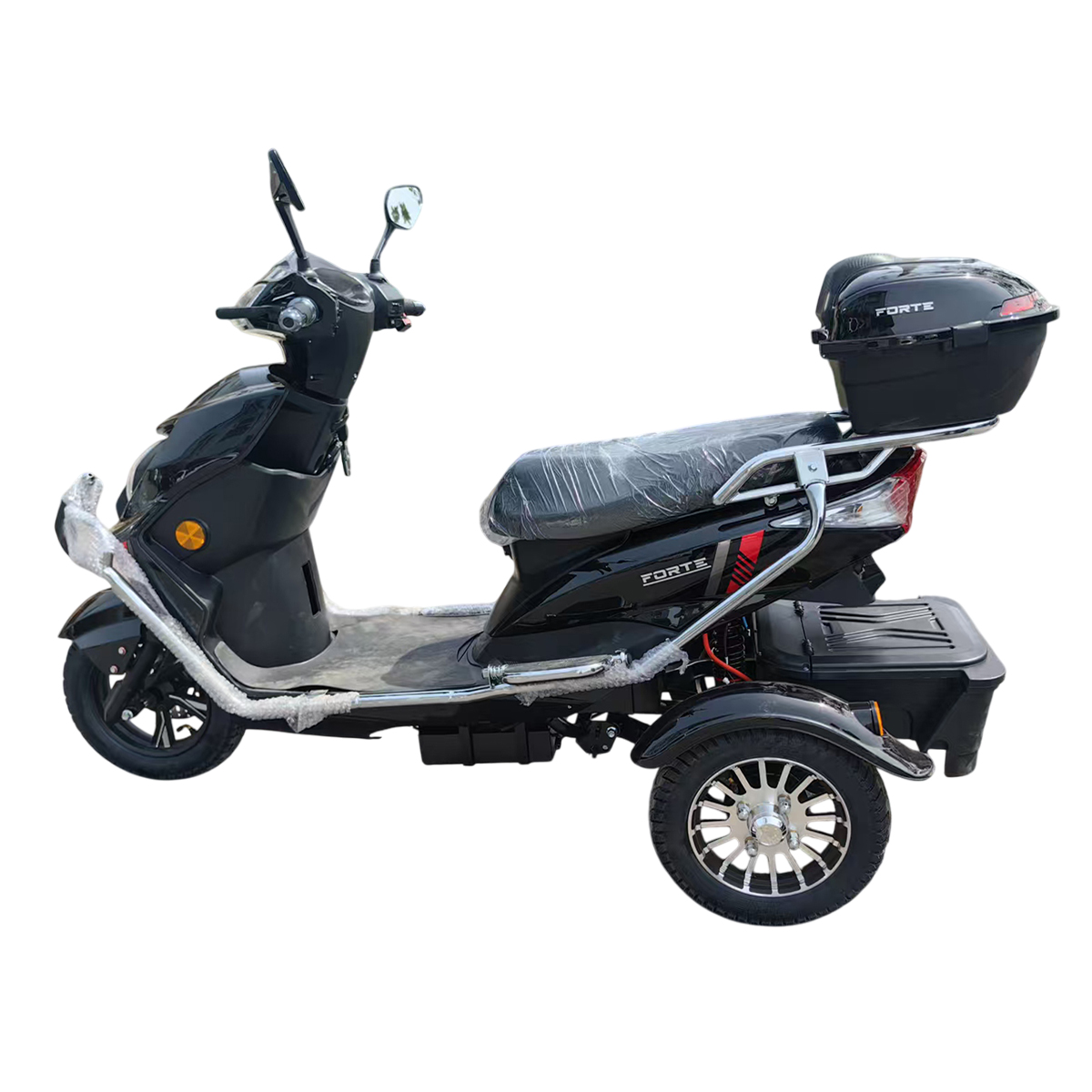 Электроскутер FORTE HAWK MAXI Черный