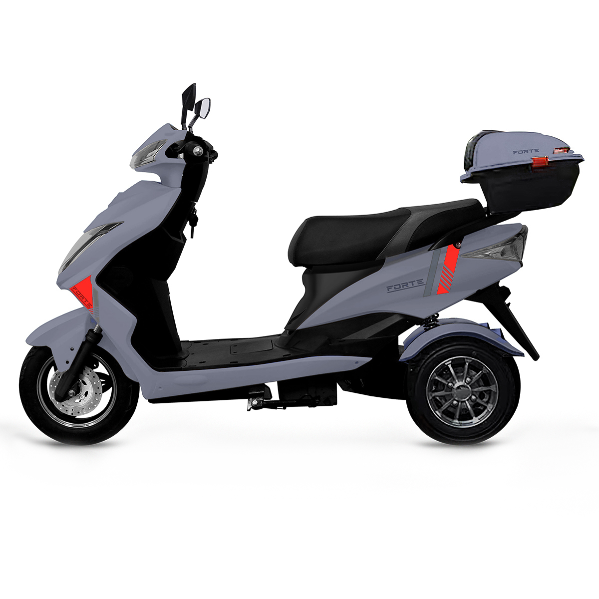 Электроскутер FORTE HAWK MAXI Серый